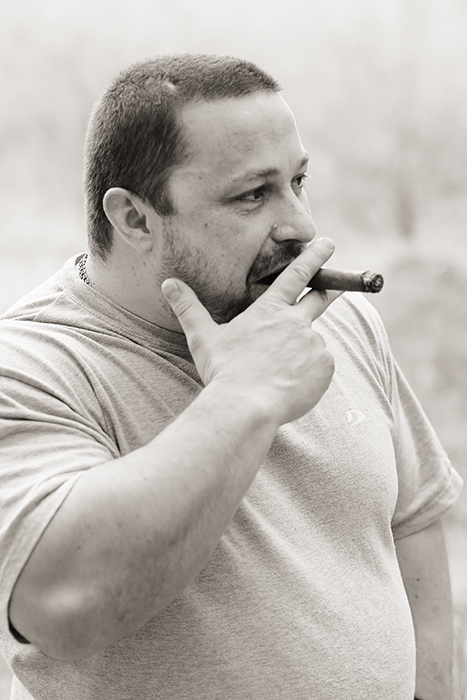 Портрет с сигарой